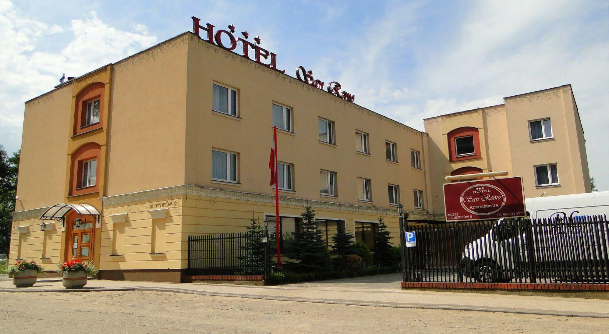 Hotel San Remo Zgierz Exterior photo